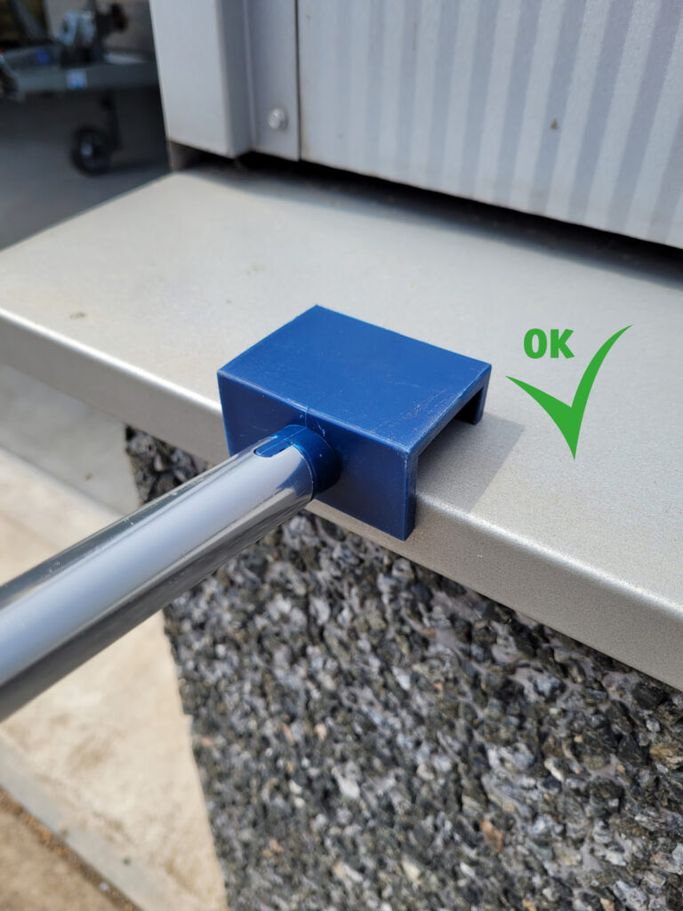 Steunbuis uitschuifbaar aluminium - Afbeelding 7