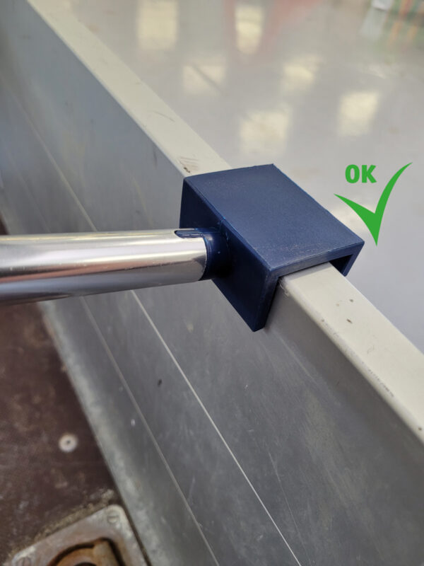 Tube de support extensible en aluminium – Image 6