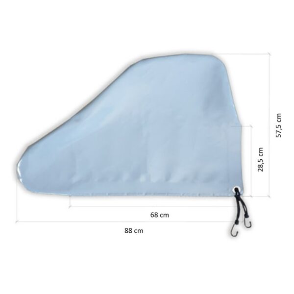 Couvercle de barre d'attelage PVC